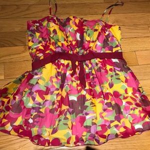 Anthropologie Anna Sui Floral Camisole Top Size 4